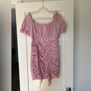 Spencer and Ella Pink Lavender Mini Dress